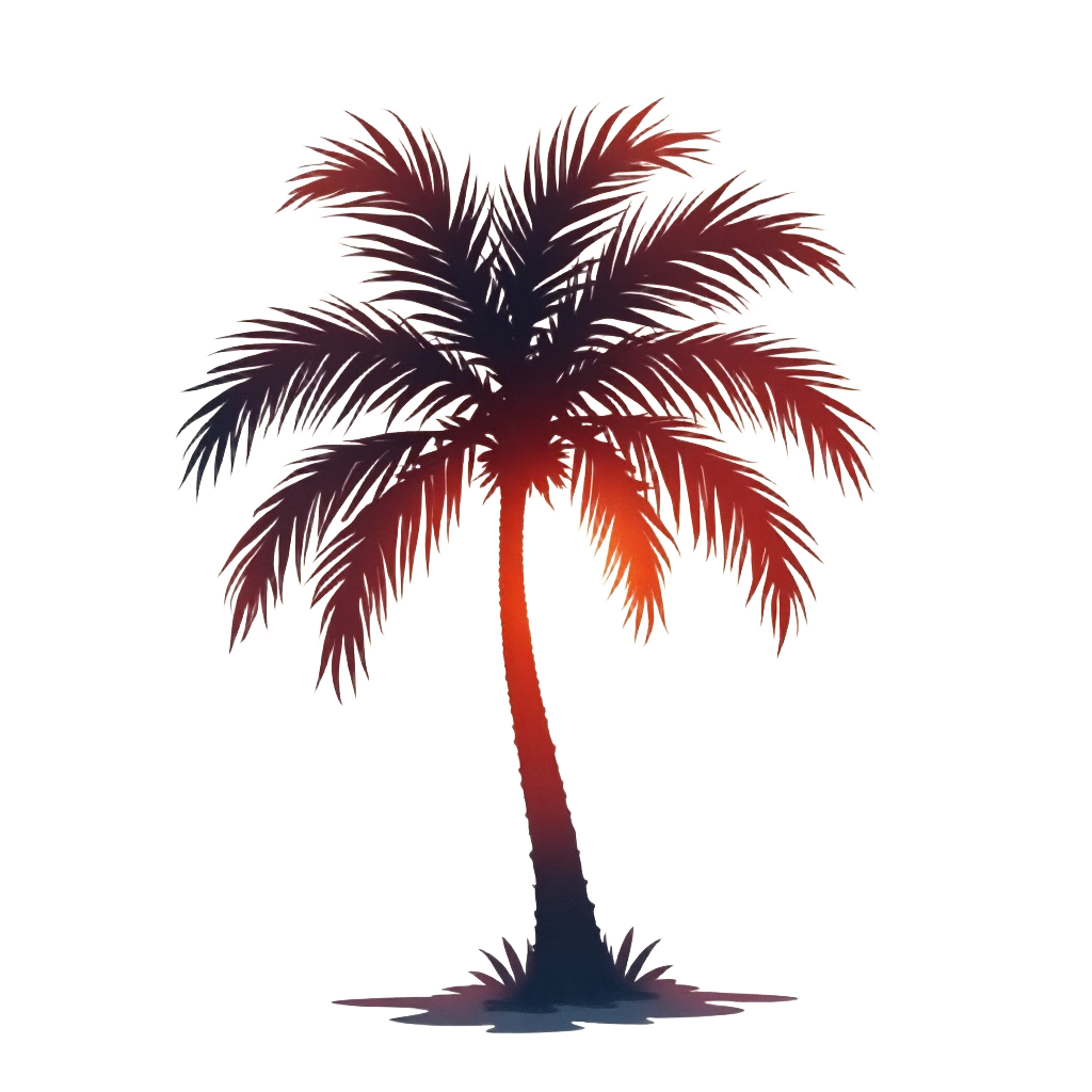 Tropical Palm Tree